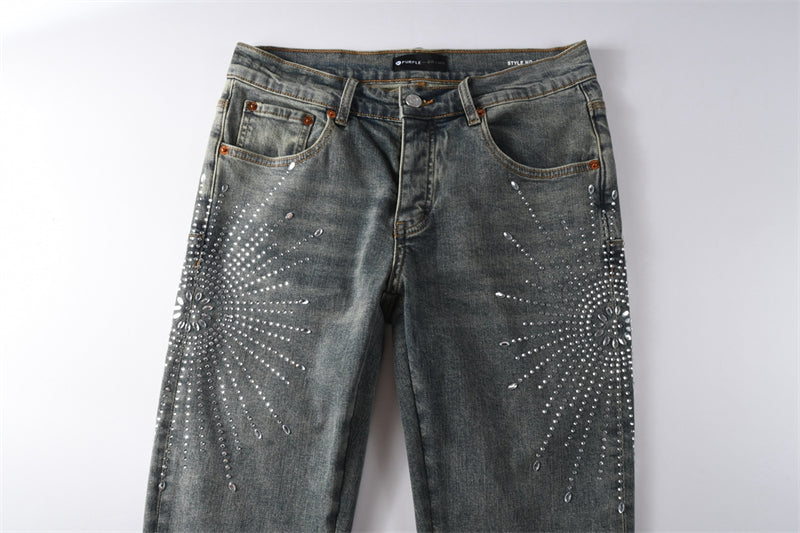SALL Purple Fashion jeans 9122