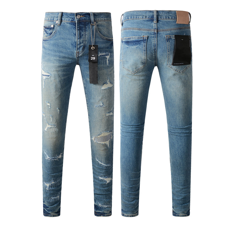 SALL Purple Fashion jeans 9073
