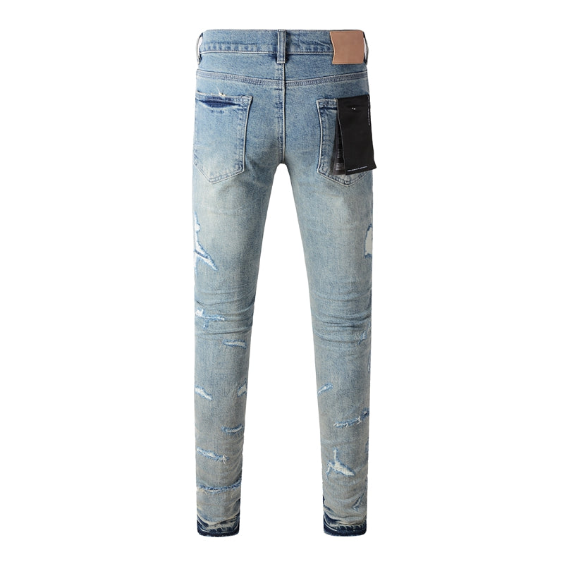 SALL Purple Fashion jeans 9072