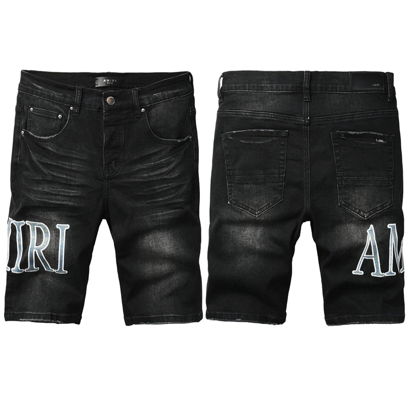 SALL AMIRI  Fashion Denim shorts 6005