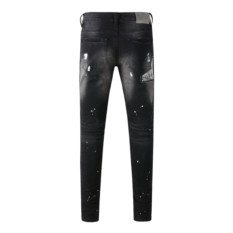 SALL Purple Fashion jeans 9099