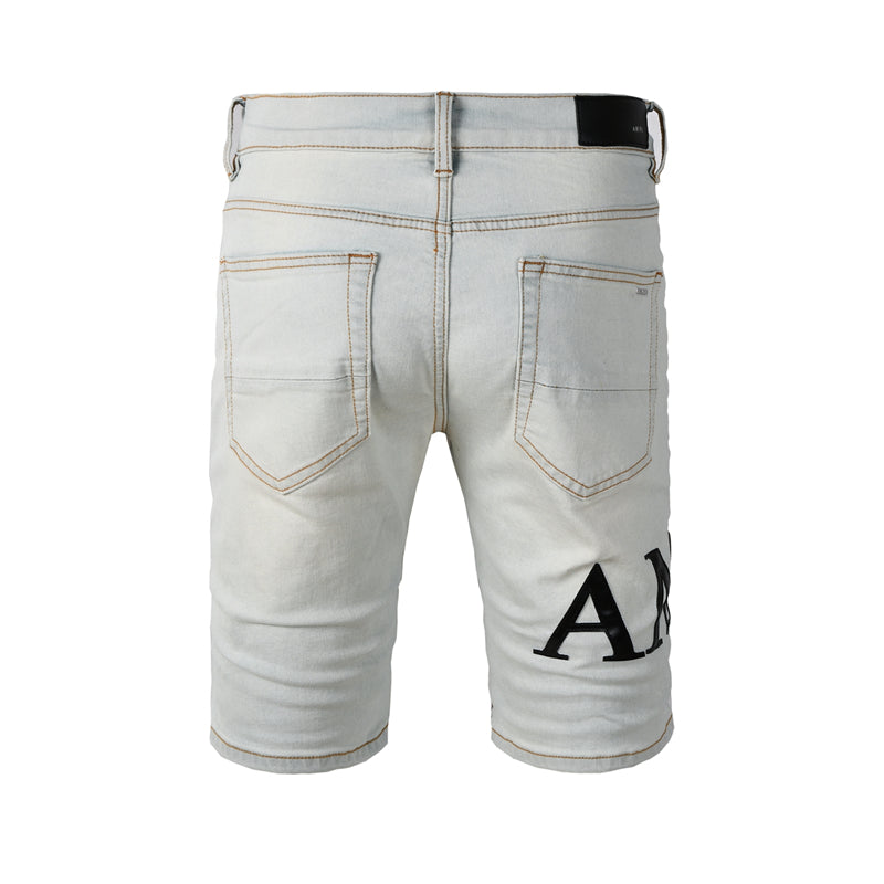 SALL AMIRI  Fashion Denim shorts 6001