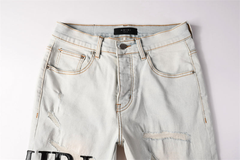 SALL AMIRI  Fashion Denim shorts 6001