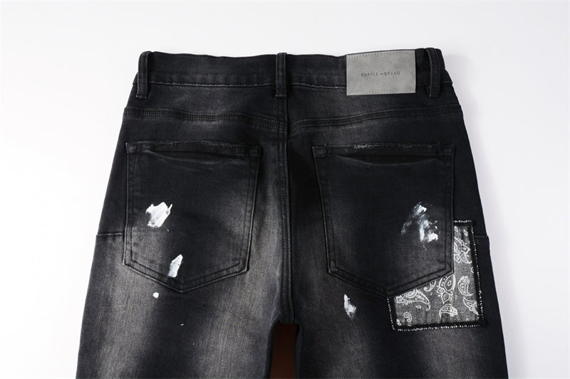 SALL Purple Fashion jeans 9099