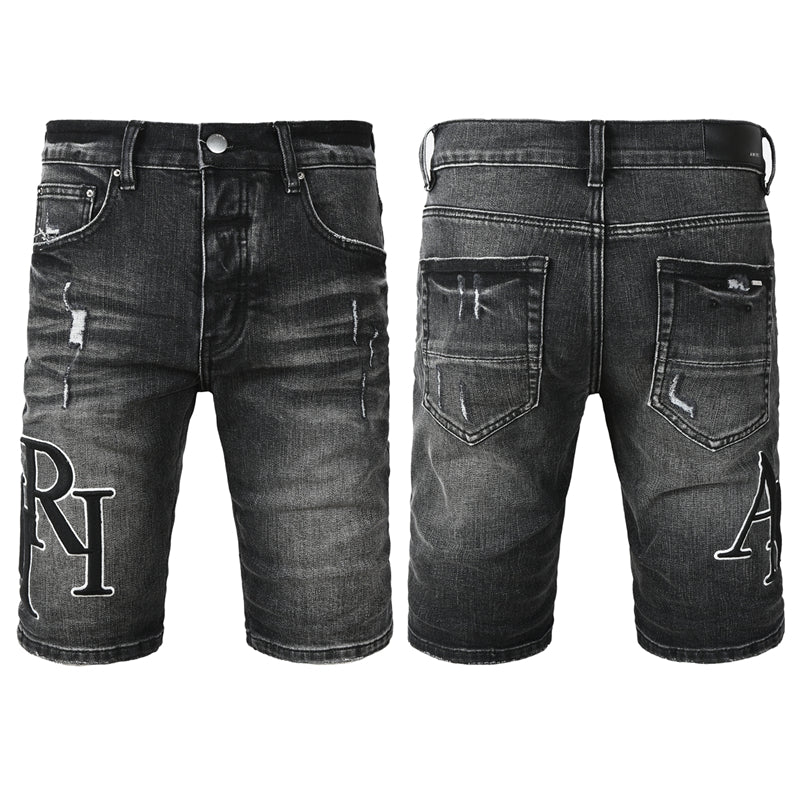 SALL AMIRI  Fashion Denim shorts 6004
