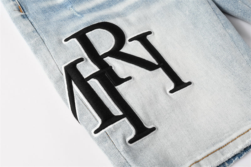 SALL AMIRI  Fashion Denim shorts 6009
