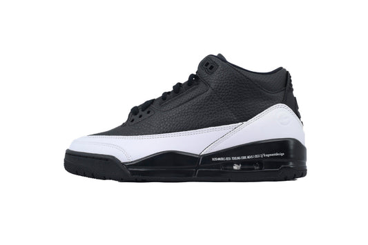 Fragment Design x AJ 3 Black And White