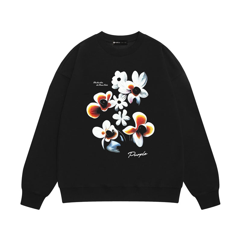 SALL Purple Fashion sweatshirts