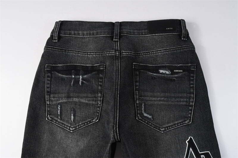 SALL AMIRI  Fashion Denim shorts 6004