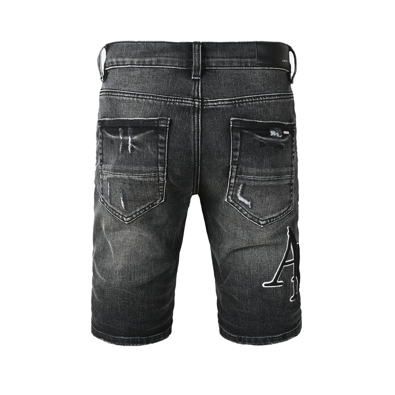 SALL AMIRI  Fashion Denim shorts 6004