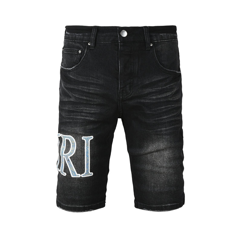 SALL AMIRI  Fashion Denim shorts 6005